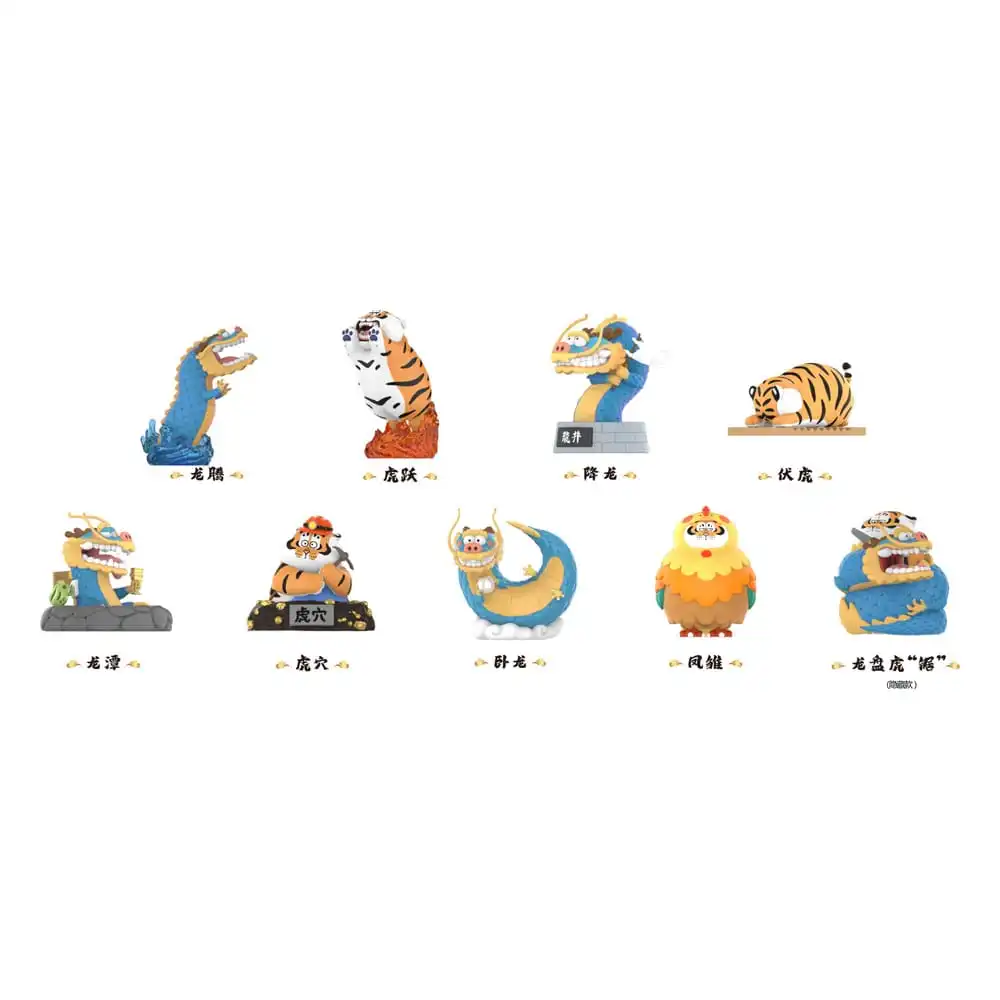 ALEXANDER the Fat Tiger - Long Teng Hu - Blind Box 10cm - 1 unidade
